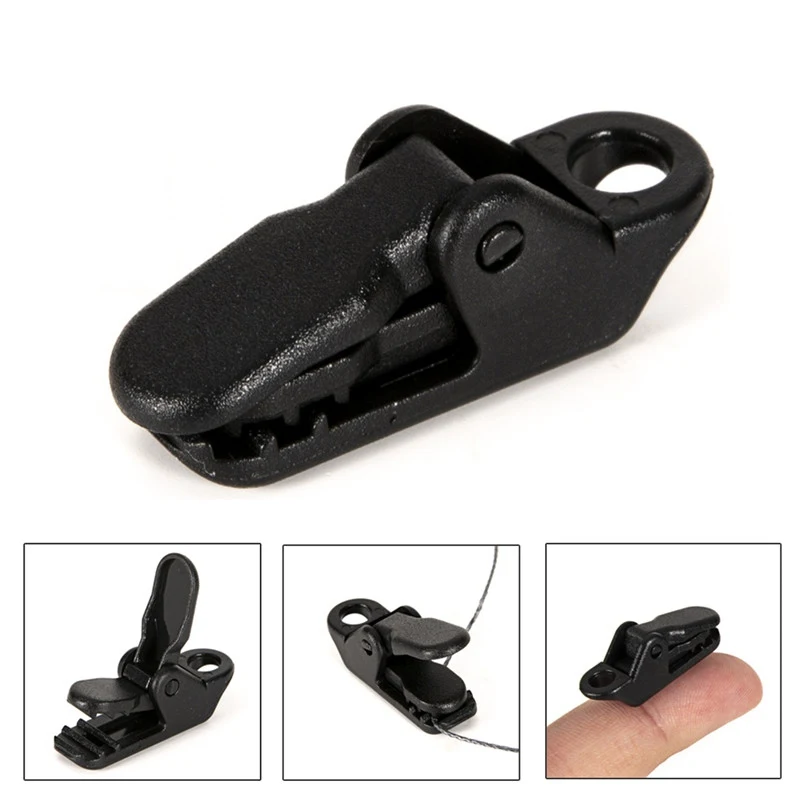 

Tent Clip Tent Awning Canopy Clamp Tarp Clip Snap Canvas Anchor Gripper Caravan Jaw Grip Trap Tighten Tool Camp Hike Kit 10pcs