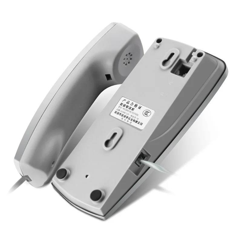 Проводной телефон мини настольный Настенный стационарный модный удлиненный для