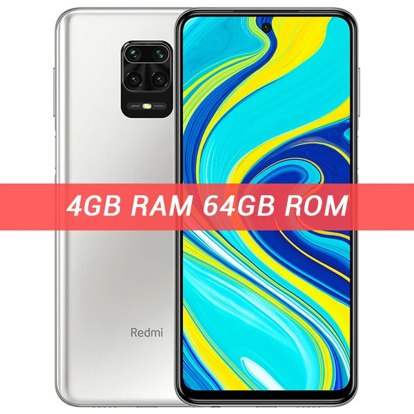Redmi Note 9S 6.67インチ メモリー4GB ストレージ64GB グレイシャー