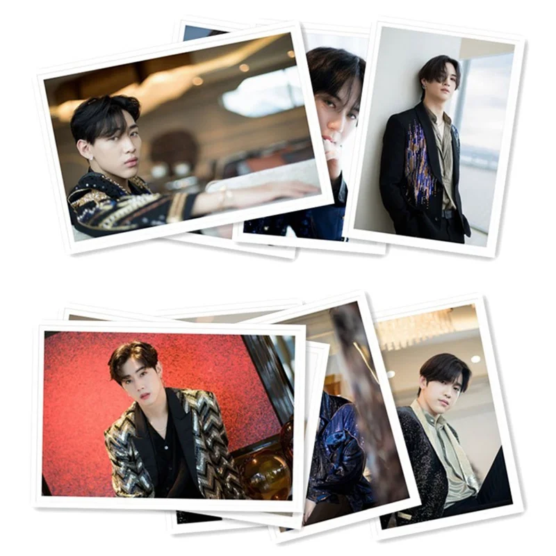 Kpop GOT7 WORLD TOUR концерт Polaroid фото ломо карты K-POP GOT7 вентиляторы коллекция подарков металлическая коробка 40 шт./кор