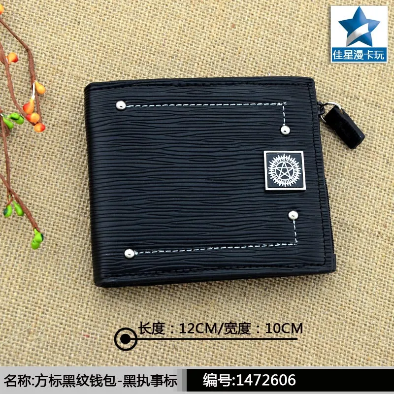 Короткий кошелек из аниме черный Батлер|wallet purse|wallet setwallet mirror |