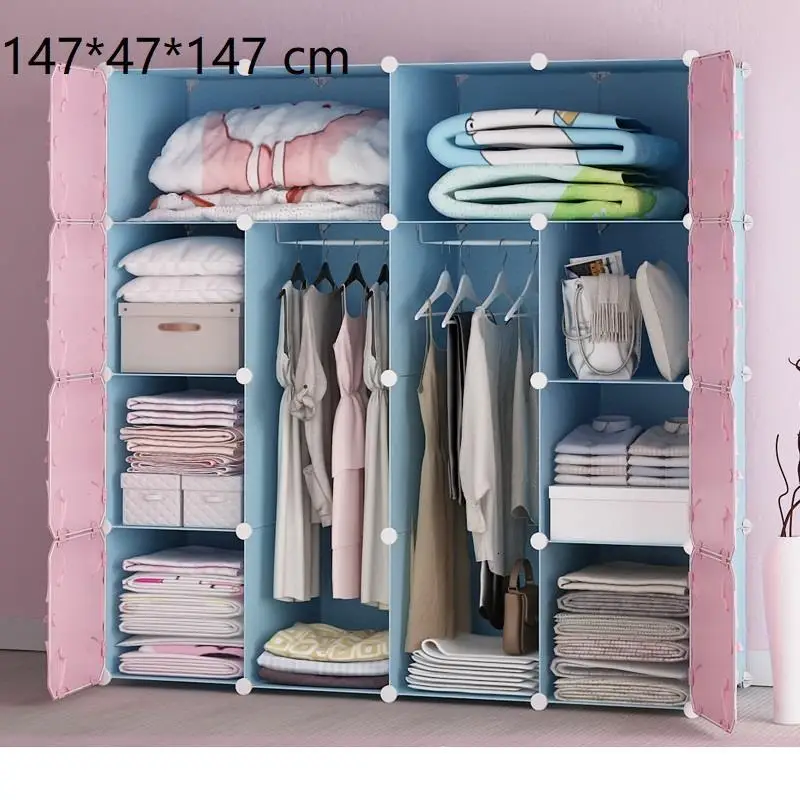 Мебель Moveis Para Casa Armario Ropero хранение Kleiderschrank Armadio комод Mueble шкаф Guarda Roupa гардероб - Цвет: MODEL I
