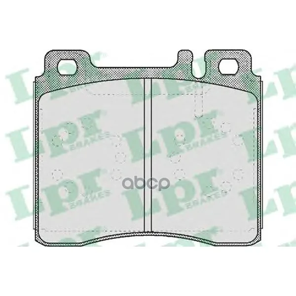 Колодки Тормозные Mercedes W140 9198 Передние Lpr 05p446 Lpr арт. 05P446