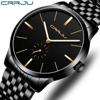 

Classic Business Men Watch Fashion Simple Stainless Steel Quartz Wristwatch Military Sport Waterproof Clock Relogio Masculino