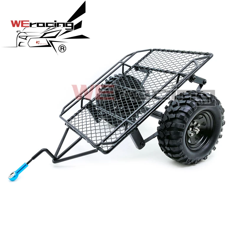 1 комплект металлический Сцепной прицеп Axial SCX10 1/10 220*205 мм для RC Crawler 90046 TRX4 D90