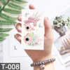 Waterproof Temporary Tattoo Sticker Lotus Colorful Feather Leaves Butterfly Flash Tatoo Female 3D Body Art Child Fake Tatto Male ► Photo 2/6