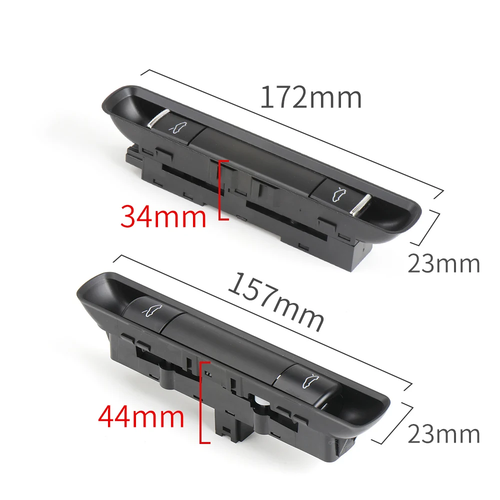 Car Trunk Lock Release Switch Boot Bonnet Release Switch Pack Button Console For Porsche 981 911 718 Boxster Cayman 99161310501