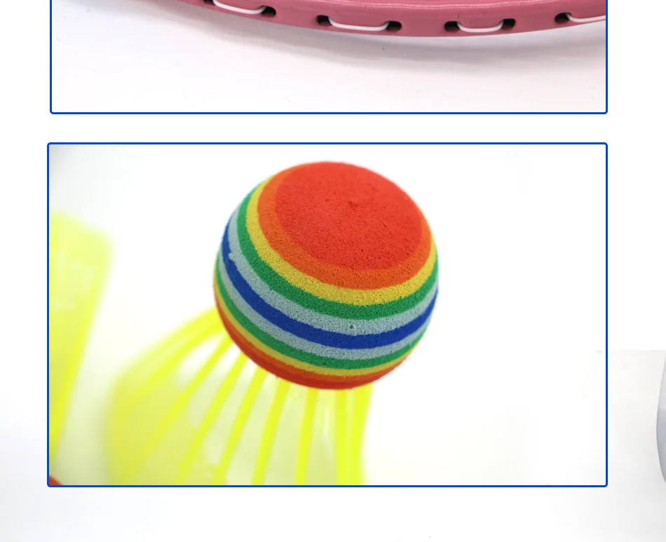 Children Badminton Racket Outdoor Sports Casual Toy Tennis Racket Badminton Racket Parent And Child Toy
