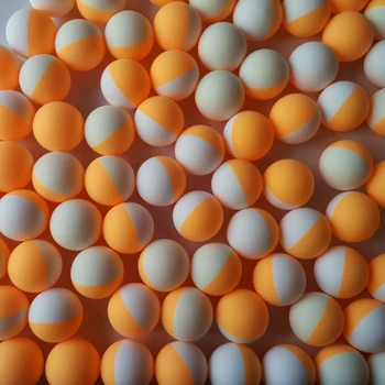 

100pcs/Pack 3 Stars Table Tennis Ball Double Color Tennis Balls 40+ New Material Trainning Ping Pong Balls Drop Shipping Welcome
