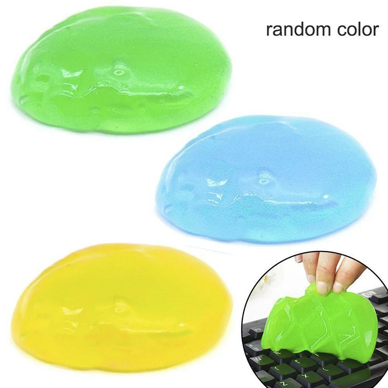 

Clean Slimy Dust Cleaning Gel Cleaner Wiper Mud For Keyboard Phone computer car cleaning tool
