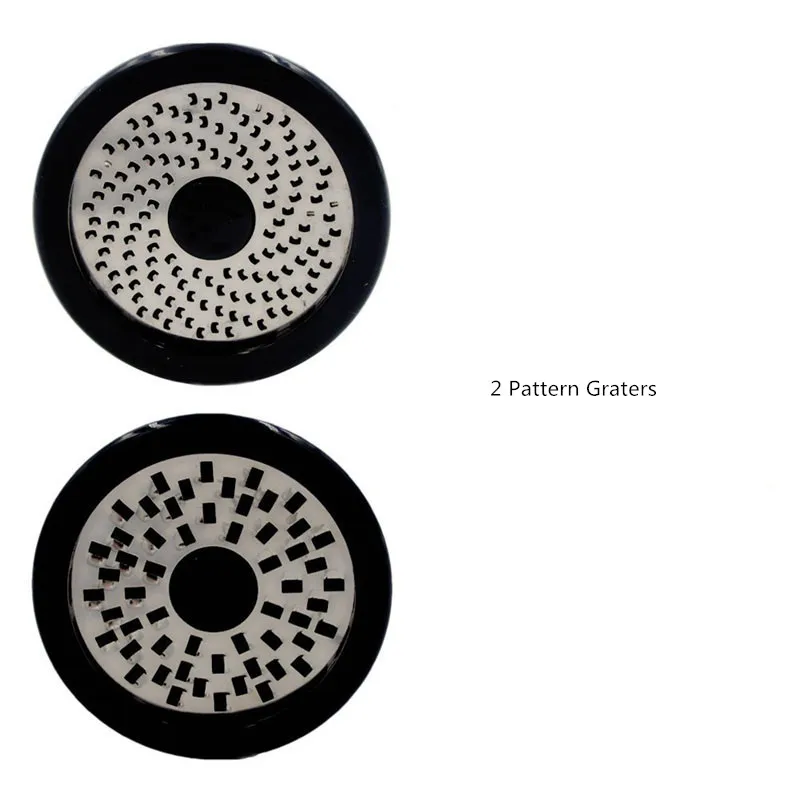 Description Picture 4 of itemABS+Stainless Steel Cheese Grater 2 Pattern Blade Kitchen Gadgets Chocolate Grater DIY Butter Food Mill Cheese Grater Slicer