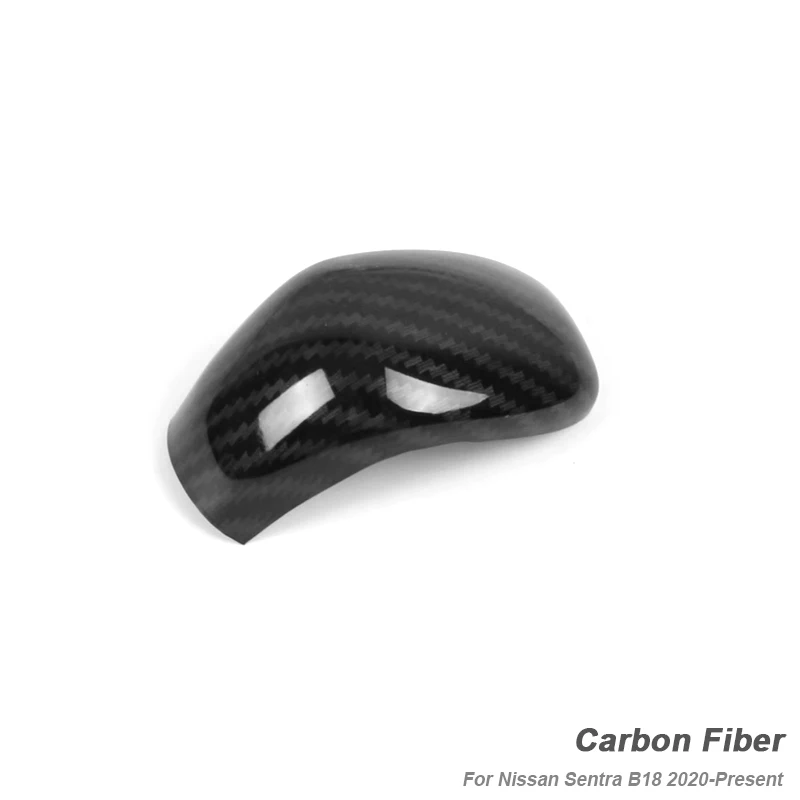 carbon black Автомобильный ручной тормоз крышки рукава ABS крышка противоскользящая стояночный ручной тормоз ручки рукав для Nissan Sentra B18-подарок аксессуары - Название цвета: carbon black