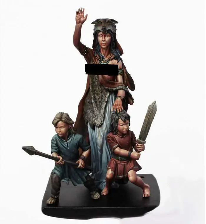 Unassambled 1/24 Roma woman 80MM child 45mm (WITHOUT BASE ) Historical Resin kit miniature model Unpainted | Игрушки и хобби
