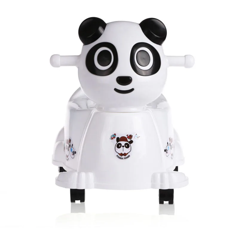 

Multi-Function Toilet for Kids Cartoon Panda Pedestal Pan Extra-large No. Drawer-type Men And Women Baby Potty