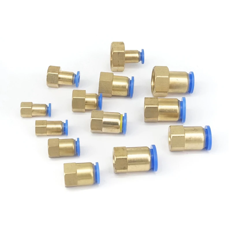 5 шт. быстросъемный Пневматический фитинг 1/4 &quot3/8&quot 1/2 &quotBSP гнездо для трубки O/D