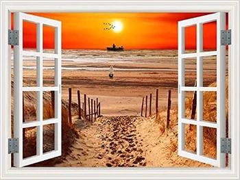 

Snowing style Embroidery Counted Cross Stitch Kits Needlework - Crafts 14 ct DMC Color DIY Arts Handmade Decor B21004