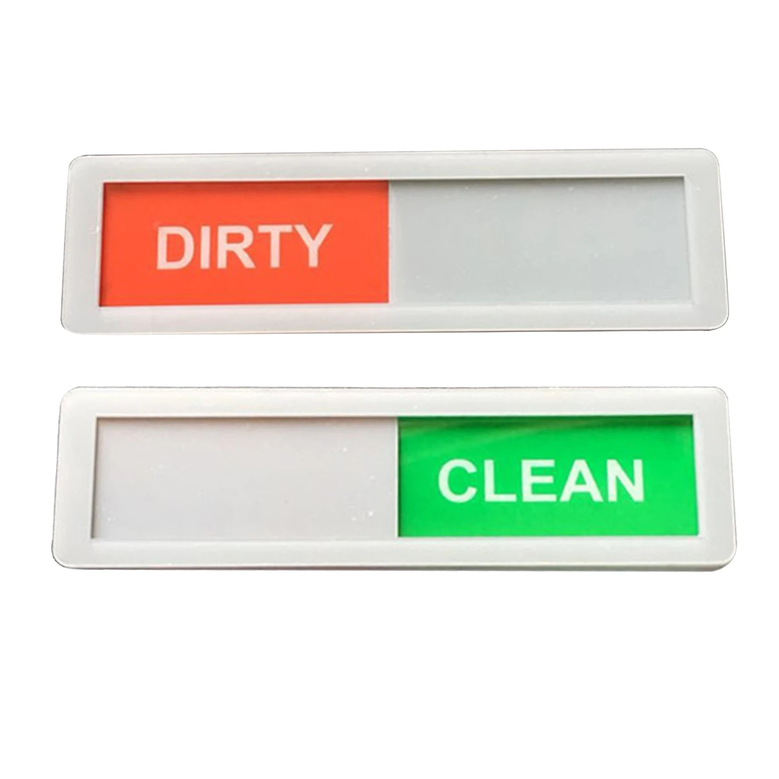 Clean Dirty Dishwasher Magnet - Non-Scratch Magnetic Signage Indicator for  Kitchen Dishes with Clear, Bold & Colored Text - Easy to Read & Slide for  Changing Signs (Black) 