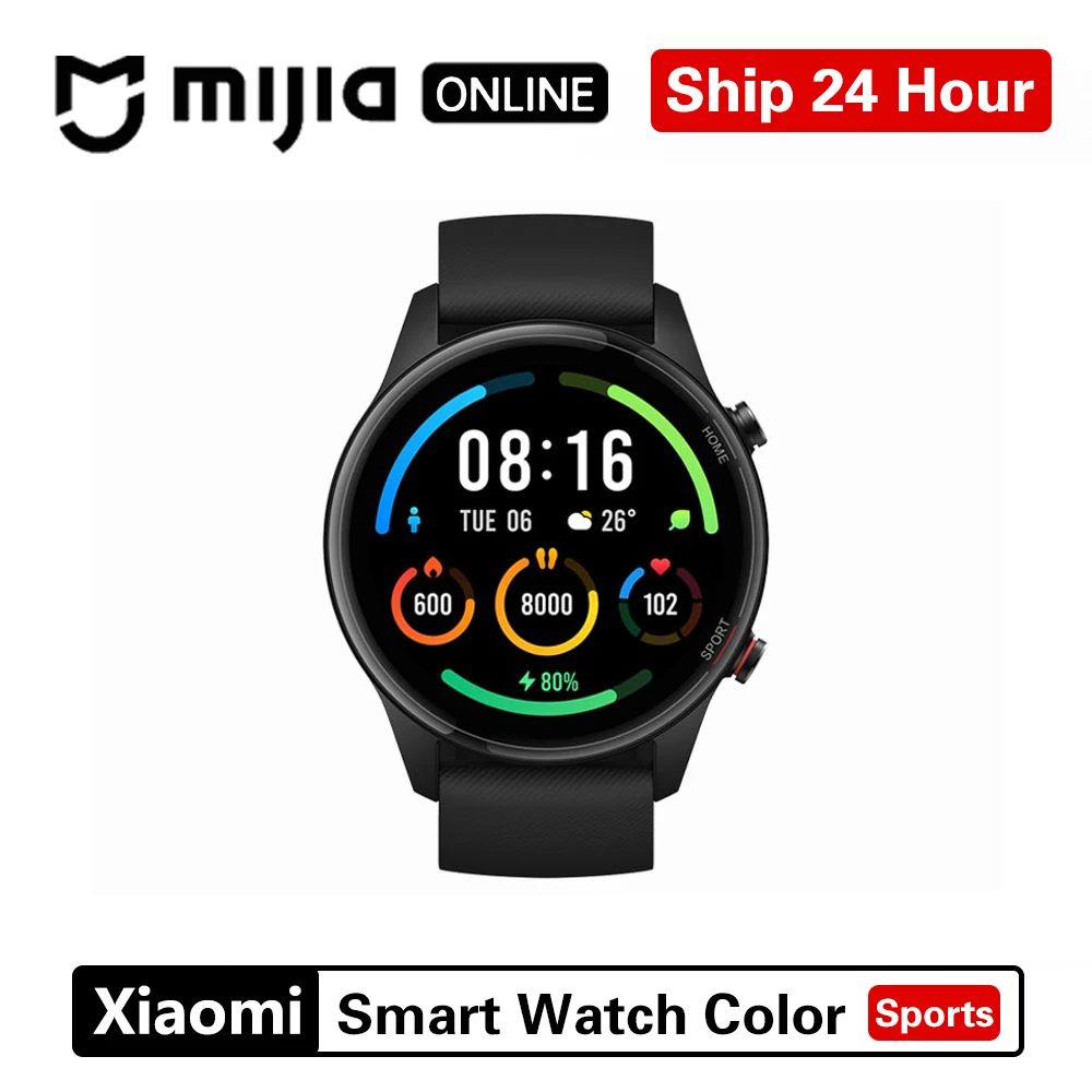 Новый Xiaomi цвет часы спортивная версия GPS NFC браслет наручные Bluetooth 5 0 который