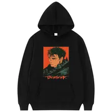 Japão anime berserk hoodie hoodies novidade masculino hoodies moletom feminino solto espadachim gatsu impressão camisolas moda dos homens topos