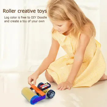 

Delicate Design DIY Science Experiment Kits Personality Especially Creative Road Roller Model Kids Education Toys