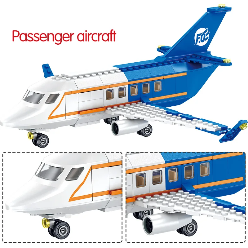 Строительные блоки совместимые с городскими строительными блоками 864 шт.|Блочные