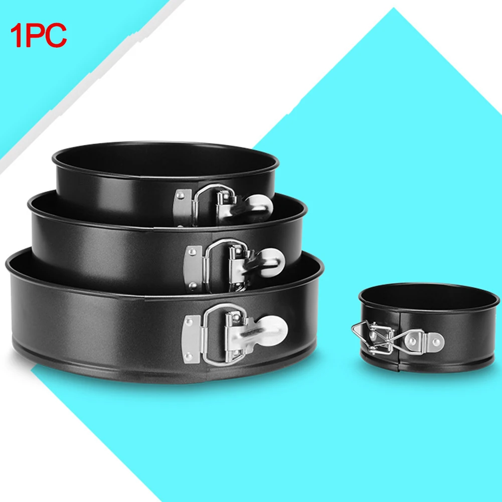 4/7/9/10 inch cake pan bottom springform removable bottom birthday cake baking pan DIY cake pan