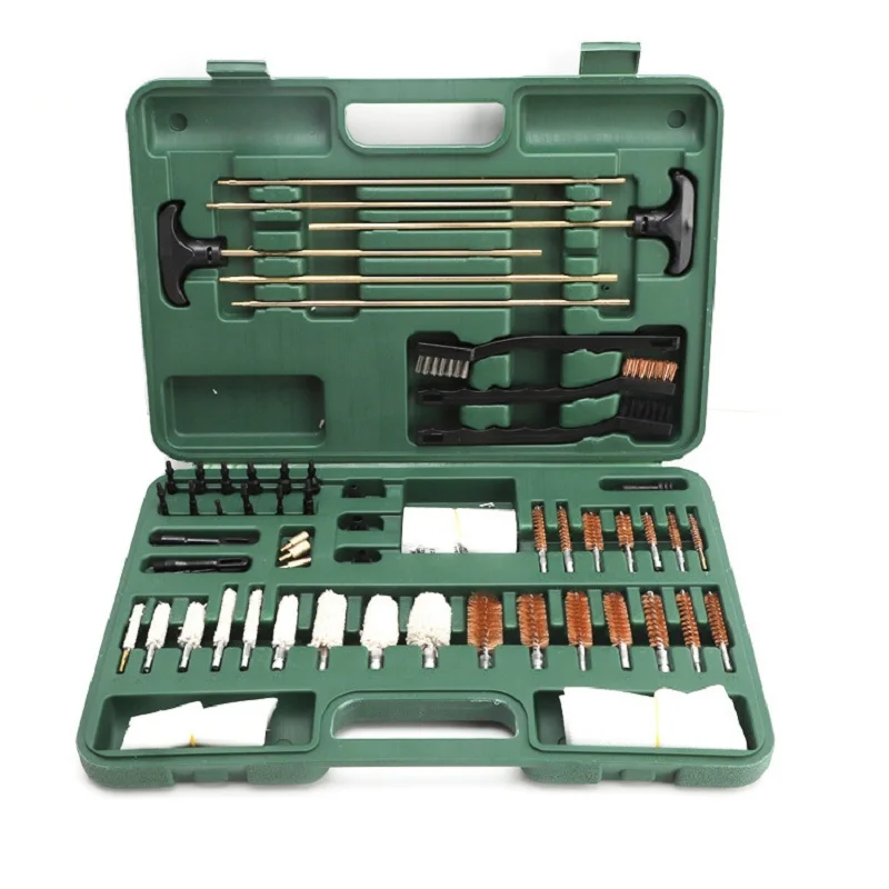 

Gun Rifle Accessories Tactical Universal Barrel Hunting Rifle Brush Hand Gun Cleaning Kit Hunting Rifle Cleaning Kit Tool Set