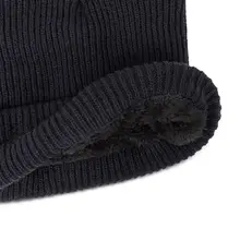 Новинка, Женская шерстяная шапка, милые модные шапочки с кошачьими ушками, универсальная вязаная шапка, модные теплые шапки с наушниками Skullies