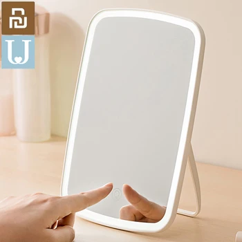 

Youpin Jordan&Judu Desktop LED Makeup Mirror Touch-sensitive Control LED Natural Fill Light Adjustable Angle USB Rechargeable