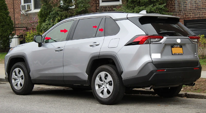 Для TOYOTA Rav4 (xa50) 2019 2020 декоративные аксессуары из нержавеющей стали обшивка всех