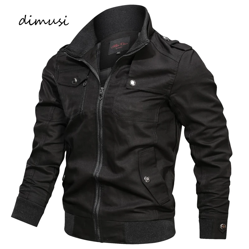 DIMUSI Autumn Mens Bomber Jackets Casual Male Army Military Jackets Mens Cotton Slim Outwear Windbreaker Baseball Coats Clothing DIMUSI Autumn Mens Bomber Jackets Casual Male Army Military Jackets Mens Cotton Slim Outwear Windbreaker Baseball Coats Clothing