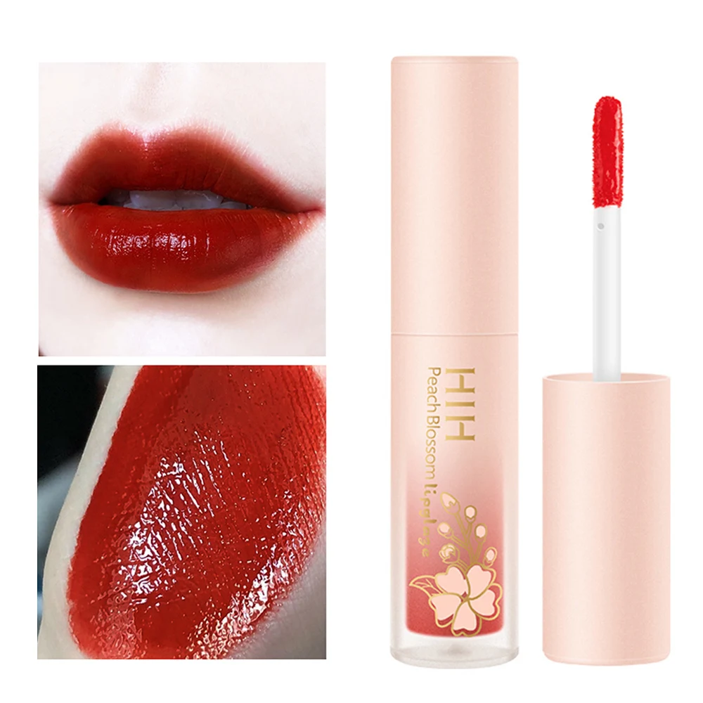 Модный блеск для губ 3 цвета набор помад водостойкий стойкий нюдовый Женская