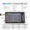 Latest NanoVNA NanoVNA-F VNA HF VHF UHF Vector Network Antenna Analyzer + 4.3 inch IPS LCD + Metal Case ► Photo 1/6