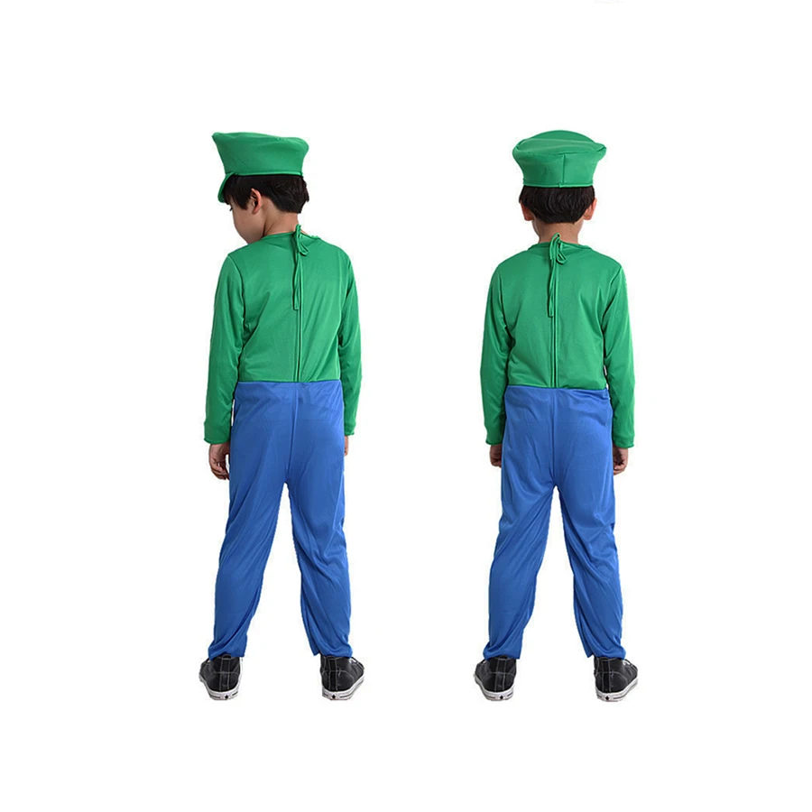 Cosplay&ware Super Mari0 Costume Cosplay Jumpsuit Adults Kids Halloween Dance Fancy Dress Gift Luigi Brothers Costumes Party Outfit -Zentai shop online Ha6548225f3fe425ba9bf5faca03c027fp.jpg
