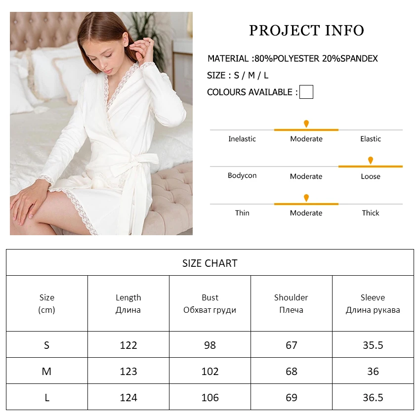 Waliicorners Nightie Full Sleeve Autumn Nightgowns Mini Robe Pajama Knitted Homewear Lace Splicing Robes Sleepwear 6 Ha654830c67d44d939ab10a2faaeeef31o