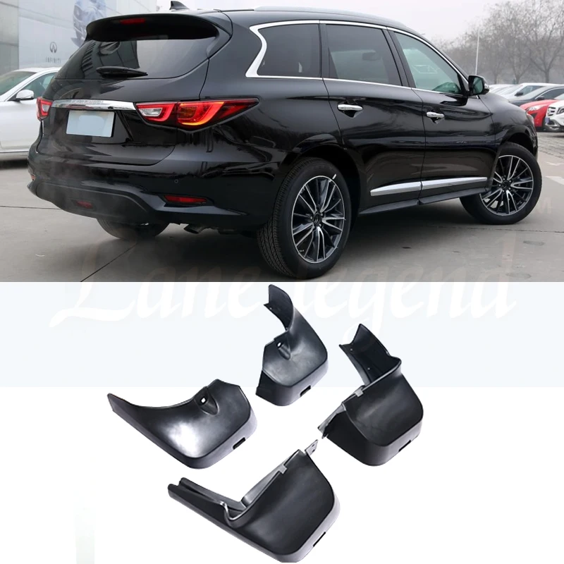 4 шт. Брызговики для Infiniti JX35 QX60 2013- брызговики брызговик брызговики Брызговики спереди и сзади