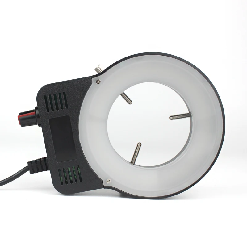Microscope Lamp LED USB Output Adjustable DC 5V Shadowless Ring Light Iluminator Industry Stereo Microscope Industrial Camera