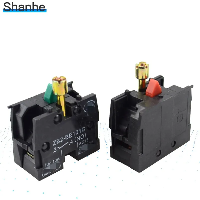 XB2 XB4 кнопочная кнопка для контактного блока ZB2 BE101C BE102C ZBE 101 NO NC Переключатель