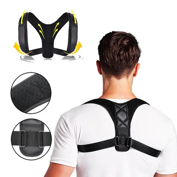 

Brace Support Belt Adjustable Back Posture Corrector Clavicle Spine Back Shoulder Lumbar Posture Correction