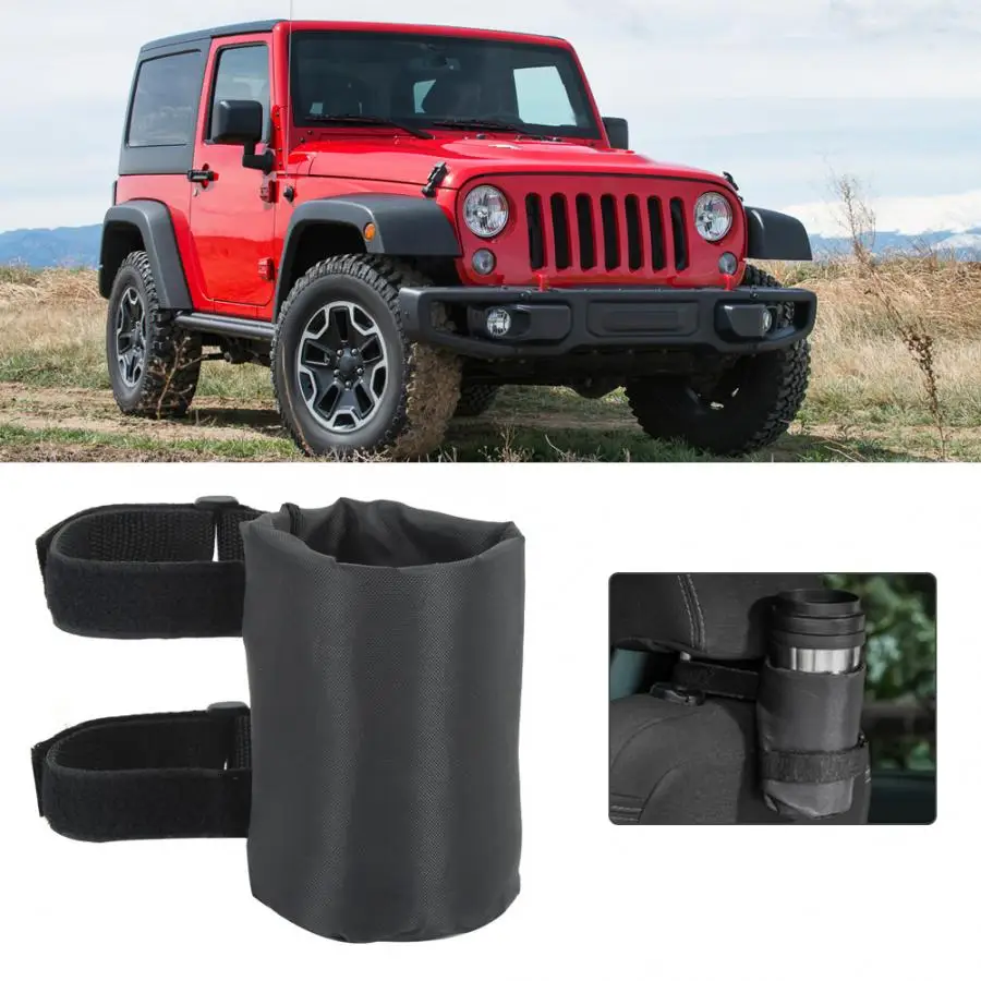 Подстаканник для воды и напитков, черный, подходит для Jeep Wrangler 2007 2008 2009 2010 2011 2012 2013