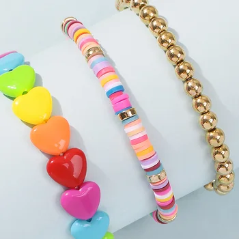 

B1137 Europe and America Elegant Elegant Alloy Bracelet Cross Border Vacation Style Fashion French Simple Hand Jewelry Hot Sales