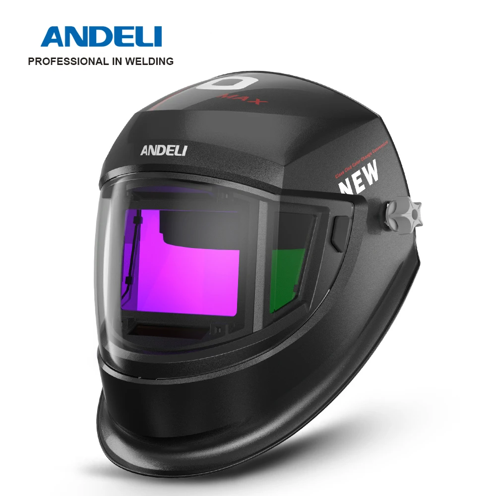 Andeli Welding Helmet/mak Gstar Large View True Color Automatic Darkening For Arc Weld Grind