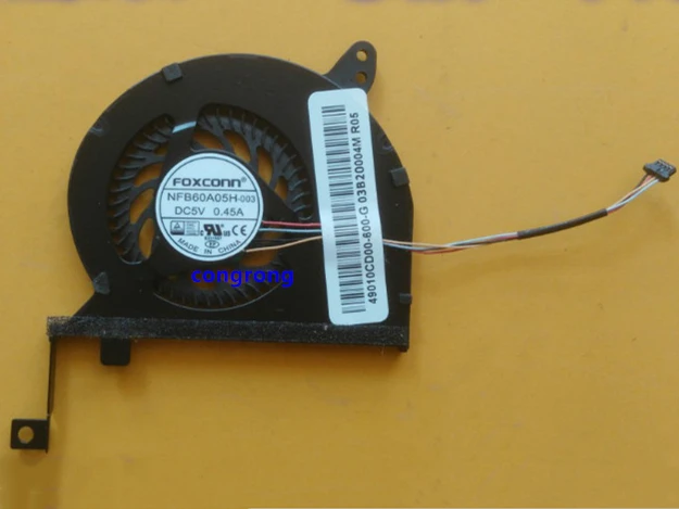 cpu fan for HP spectre 13 3000 laptop cooling cooler 4-wire NFB60A05H-003 DC 5V 0.45A |