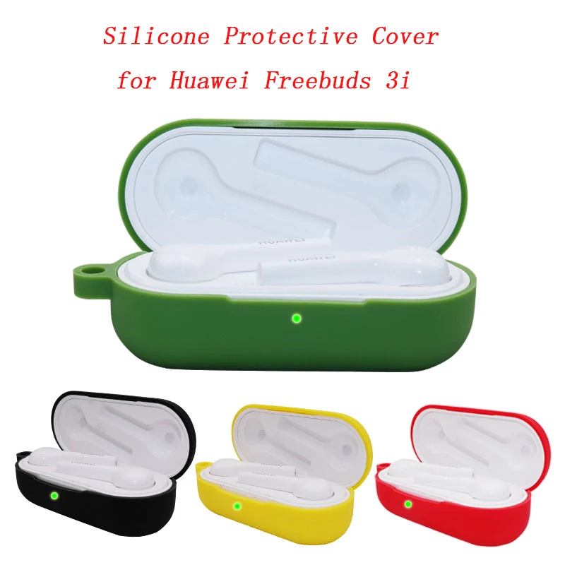 

Soft Silicone Protective Cover Case for Huawei Freebuds 3i Wireless Bluetooth Earphones Cases Shockproof Drop-proof Accessories