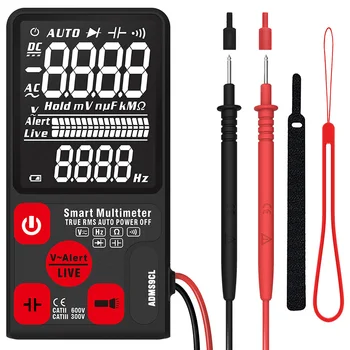 

Smart Auto Digital Electrician Multimeter 3.5 inch Large Screen Display Voltage Resistance Tool ADMS9CL LB88