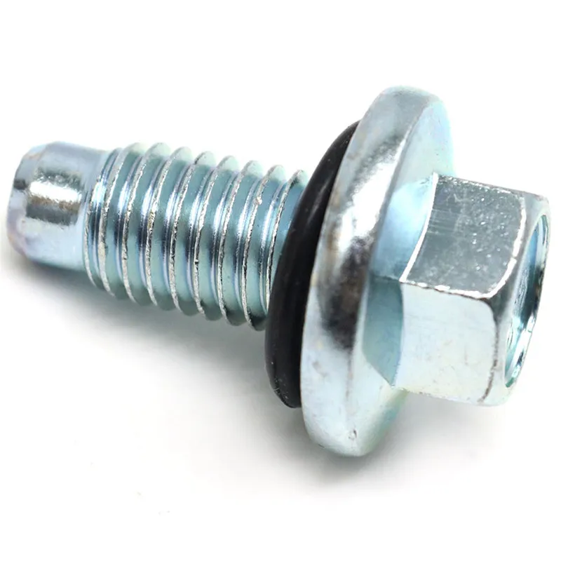 Oil Pan Drain Plug Bolt w/ O-Ring For Chevrolet For Buick Cadillac GMC 11562588 24100042 03538469 96829610 11518377