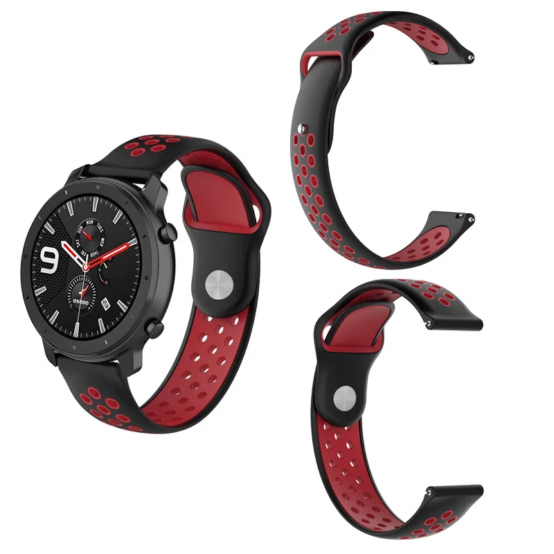 Ремешок для Xiaomi Amazfit Pace Stratos GTR 47 мм для huawei GT 2 46 мм Honor Magic Dream ремешок для samsung gear S3 Galaxy 46 мм