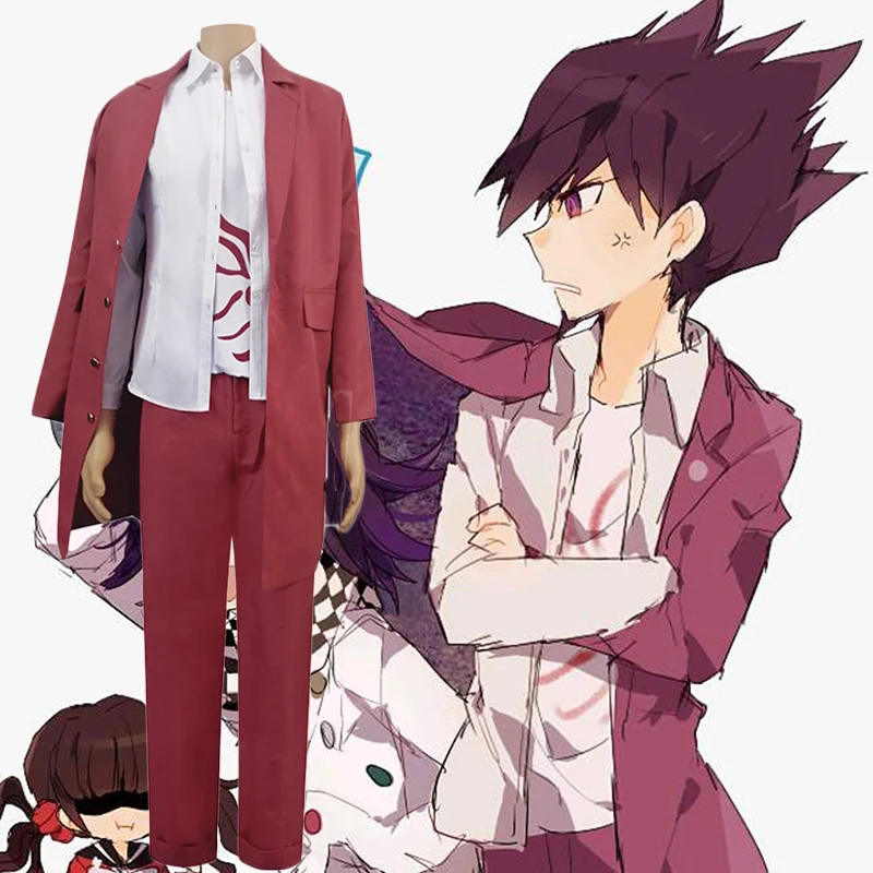 Danganronpa V3 Momota Kaito Косплэй Костюм Аниме японская школьная Униформа унисекс Хэллоуин