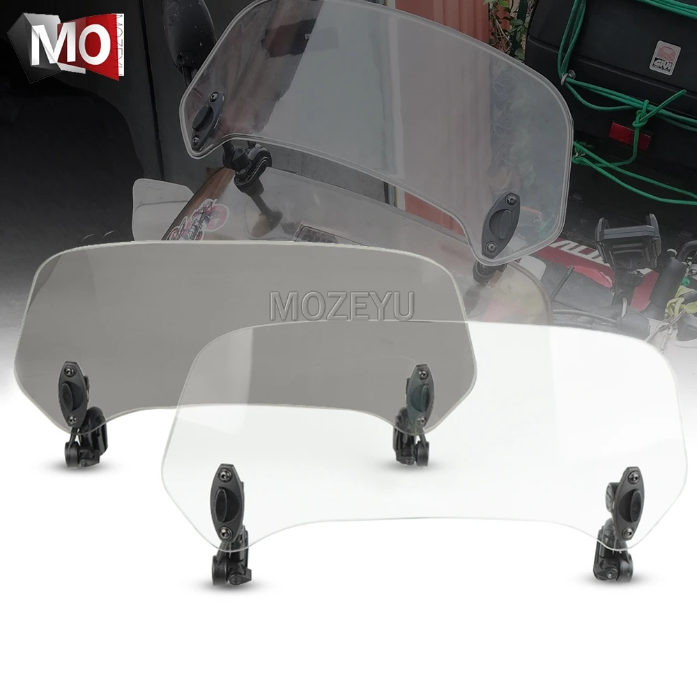 

Motorcycle Windshield Extension Spoiler Windscreen Air Deflector For DUCATI HYPERMOTARD 939/Strada SP MONSTER M750 750 999 S R