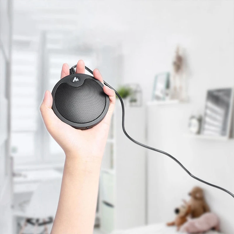 USB конденсаторный микрофон для Конференции, компьютерный Omnidirectiona Plug and Play Mic с кабелем 1,95 м для интервью Vocal Vide